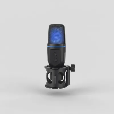 Microphone USB à condensateur RVB, fil de jeu, podcast, studio statique, streaming, ordinateur portable, ordinateur de bureau
