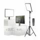 Panneau LED Vidéo SZKOSTON bi-color 10/14 pouces avec trépied et télécommande, température couleur 3000K-6000K