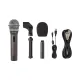 Samson Q2U Microphone Dynamique USB & XLR avec accessoires inclus Samson Q2U microphone dynamique USB et XLR avec accessoires