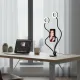 Anneau lumineux LED double KUALOOL avec support téléphone et flexible USB posé sur bureau moderne avec ordinateur portable et tasse