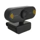 Caméra USB 1080P HD avec microphone intégré et trépied vue de face