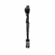 Microphone condensateur NearStream USB/XLR avec bras boom en vue de face