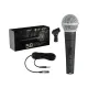TisNite Good Handheld 58 - Microphone dynamique cardioïde filaire professionnel Microphone dynamique cardioïde filaire TisNite Good Handheld 58 avec câble et support